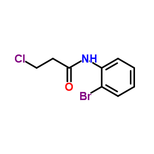 N-(2-bromophenyl)-3-chloropropanamide Structure,545364-03-2Structure