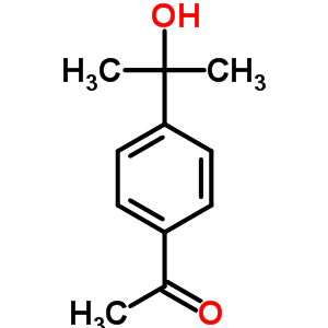 1-[4-(2-Hydroxypropan-2-yl)phenyl ]ethanone Structure,54549-72-3Structure