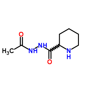 N-acetylpiperidine-2-carbohydrazide Structure,54571-04-9Structure