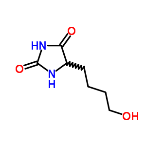 5-|-Hydroxybutylhydantoin Structure,5458-06-0Structure