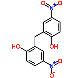 2-[(2-Hydroxy-5-nitro-phenyl)methyl]-4-nitro-phenol Structure,5461-78-9Structure