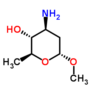 Methyl-alpha-l-acosamine Structure,54623-23-3Structure