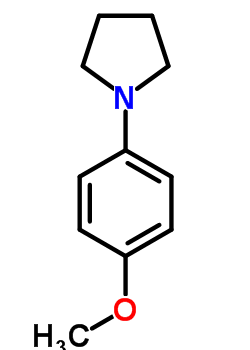 1-(4-Methoxy-phenyl)-pyrrolidine Structure,54660-04-7Structure