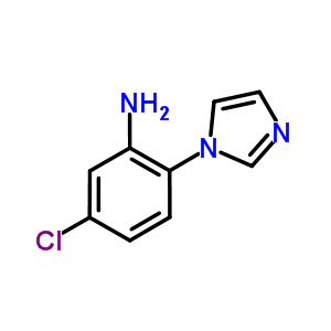 [5-Chloro-2-(1H-imidazol-1-yl)phenyl]amine Structure,54705-92-9Structure