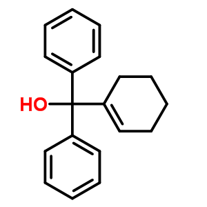 1-Cyclohexenyl-diphenyl-methanol Structure,54766-46-0Structure