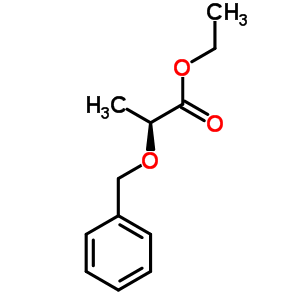 (s)-2-(芐氧基)丙酸乙酯結(jié)構(gòu)式_54783-72-1結(jié)構(gòu)式