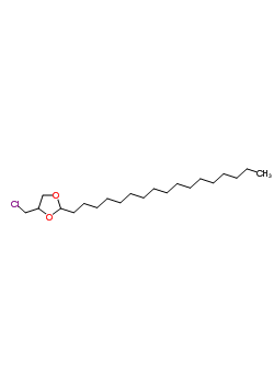 4-(Chloromethyl)-2-heptadecyl-1,3-dioxolan Structure,54788-10-2Structure