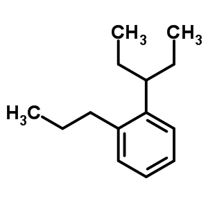 1-(1-乙基丙基)-2-丙基苯結(jié)構(gòu)式_54789-15-0結(jié)構(gòu)式