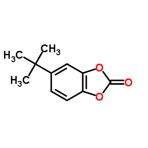 5-Tert-butyl-1,3-benzodioxol-2-one Structure,54815-21-3Structure