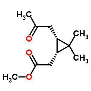 Methyl (1r,3s)-2,2-dimethyl-3-(2-oxopropyl)-cyclopropaneacetate Structure,54878-01-2Structure