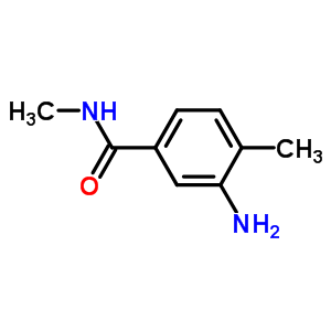 3-Amino-n,4-dimethylbenzamide Structure,54884-19-4Structure