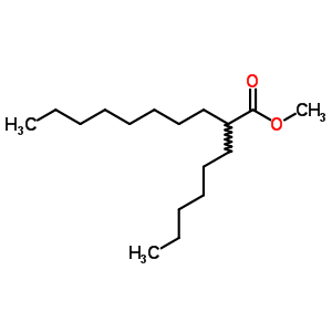 2-Hexyldecanoic acid methyl ester Structure,54889-76-8Structure