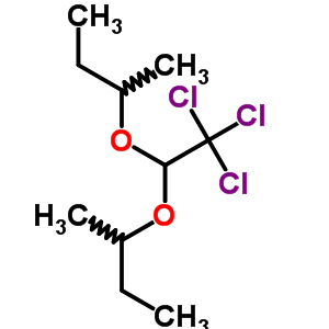 2,2’-[(2,2,2-Trichloroethylidene)bis(oxy)]bisbutane Structure,54890-04-9Structure