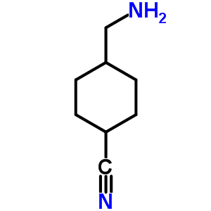 4-(Aminomethyl)cyclohexanecarbonitrile Structure,54898-73-6Structure