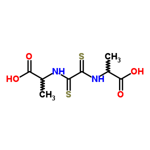 N,n’-bis(1-carboxyethyl)-ethanebisthioamide Structure,54954-61-9Structure