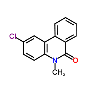 2-Chloro-5-methyl-phenanthridin-6-one Structure,54960-76-8Structure