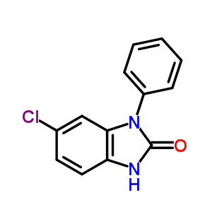 6-Chloro-1,3-dihydro-1-phenyl-2h-benzimidazol-2-one Structure,54986-47-9Structure