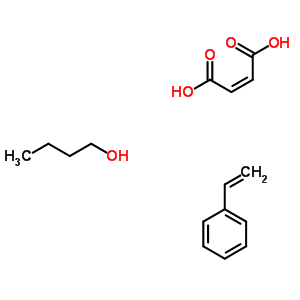 Poly(styrene-co-maleic acid) butyl ester Structure,54991-66-1Structure