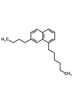 7-Butyl-1-hexylnaphthalene Structure,55000-55-0Structure