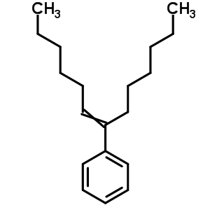 7-Phenyl-6-tridecene Structure,55030-46-1Structure