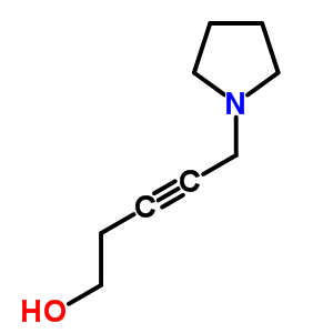 3-Pentyn-1-ol ,5-(1-pyrrolidinyl)-(9ci) Structure,550302-87-9Structure