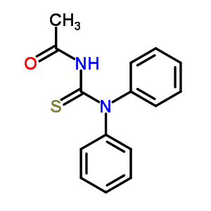 N-[diphenylamino(thiocarbonyl)]acetamide Structure,55040-91-0Structure