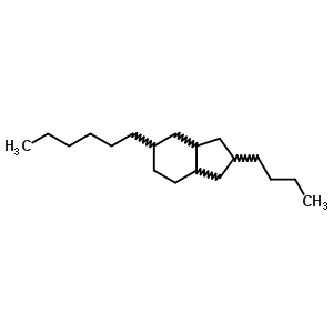 2-Butyl-5-hexyl-2,3,3a,4,5,6,7,7a-octahydro-1h-indene Structure,55044-33-2Structure