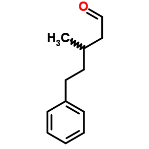 3-Methyl-5-phenyl-1-pentanal Structure,55066-49-4Structure