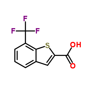 7-(Trifluoromethyl)benzo[b]thiophene-2-carboxylic acid Structure,550998-66-8Structure