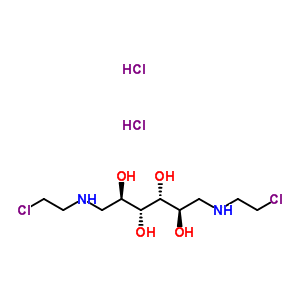 甘露醇氮芥結構式_551-74-6結構式
