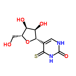 4-硫代偽尿苷結(jié)構(gòu)式_55101-24-1結(jié)構(gòu)式