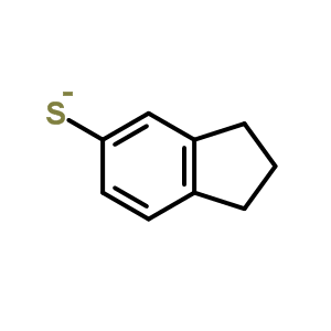 2,3-Dihydro-1H-inden-5-yl hydrosulfide Structure,55119-14-7Structure