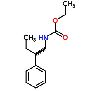 n-(2-苯基丁基)氨基甲酸乙酯結(jié)構(gòu)式_55150-57-7結(jié)構(gòu)式