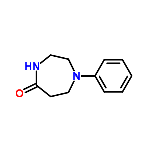 1-Phenyl-[1,4]diazepan-5-one Structure,55186-91-9Structure