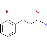 3-(2-Bromophenyl)propanamide Structure,55223-26-2Structure