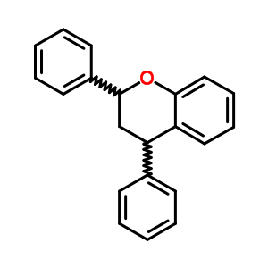 3,4-Dihydro-2,4-diphenyl-2h-1-benzopyran Structure,55256-25-2Structure