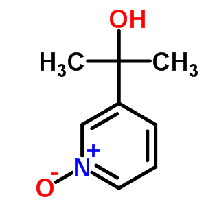 2-(1-Oxidopyridin-5-yl)propan-2-ol Structure,55267-73-7Structure