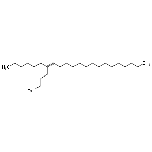 7-Butyldocosane. Structure,55282-15-0Structure