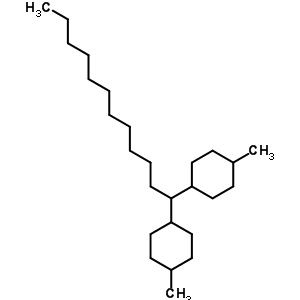 1,1’-Dodecylidenebis(4-methylcyclohexane) Structure,55334-09-3Structure