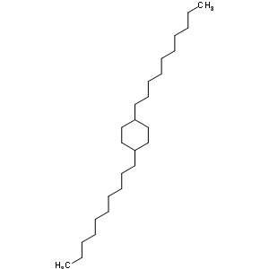 1,4-Didecylcyclohexane Structure,55334-20-8Structure