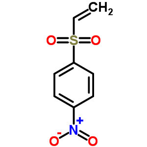 Benzene, 1-(ethenylsulfonyl)-4-nitro- Structure,5535-55-7Structure