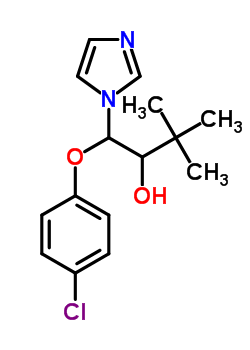 1-(4-Chlorophenoxy)-1-(1-imidazolyl)-3,3-dimethyl-2-butanol Structure,55362-18-0Structure