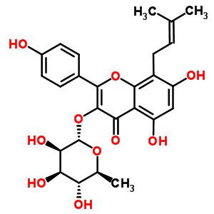 Baohuoside ii Structure,55395-07-8Structure