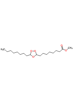 Methyl 8-(5-octyl-1,2,4-trioxolan-3-yl)octanoate Structure,55398-23-7Structure