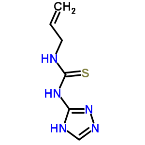 1-Allyl-3-(1h-1,2,4-triazol-3-yl)thiourea Structure,55424-87-8Structure