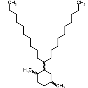 2-(1-Decylundecyl)-1,4-dimethylcyclohexane Structure,55429-27-1Structure