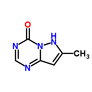 Pyrazolo[1,5-a]-1,3,5-triazin-4(1h)-one,7-methyl-(9ci) Structure,55457-11-9Structure