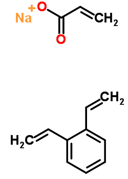 2-Propenoic acid, polymer with diethenylbenzene, sodium salt Structure,55462-82-3Structure