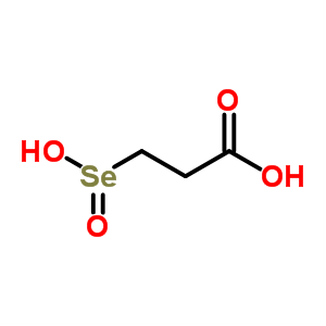 3-亞硒酰丙酸結(jié)構(gòu)式_55509-78-9結(jié)構(gòu)式