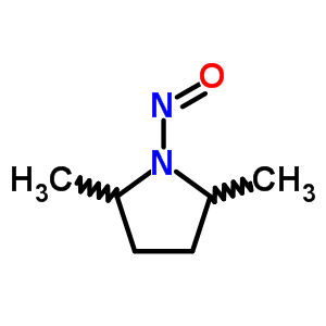 2,5-Dimethyl-n-nitrosopyrrolidine Structure,55556-86-0Structure